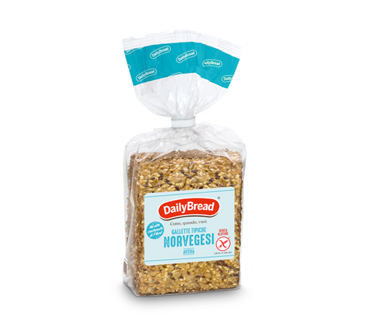 Gallette tipiche Norvegesi all'Avena - Senza Glutine