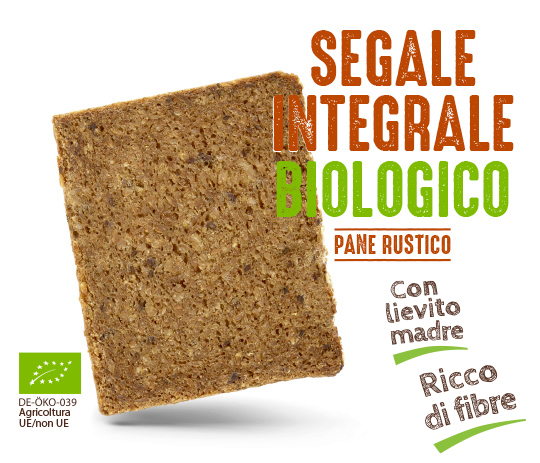 Pane alla Segale integrale Biologico