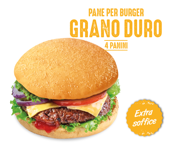 Pane per Burger al Grano Duro