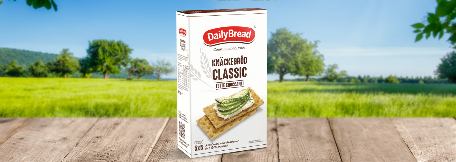Knäckebröd Classic fette croccanti