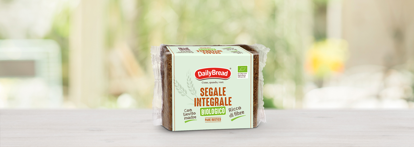 Pane alla Segale integrale Biologico
