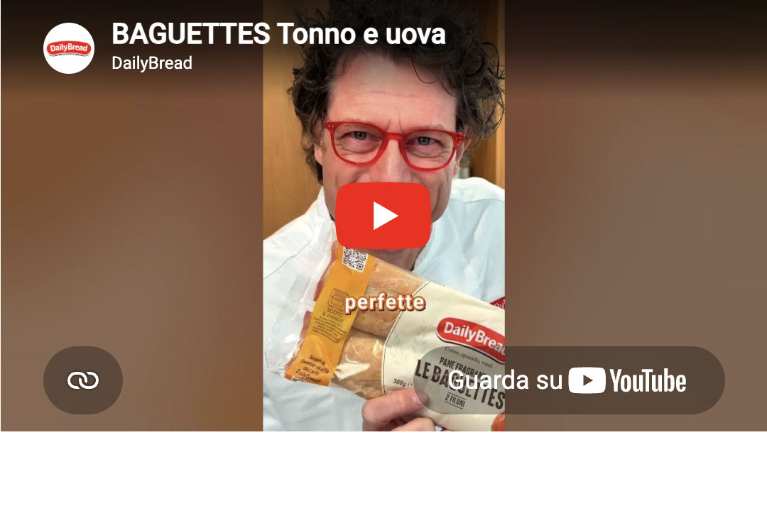 Baguettes con tonno e uova