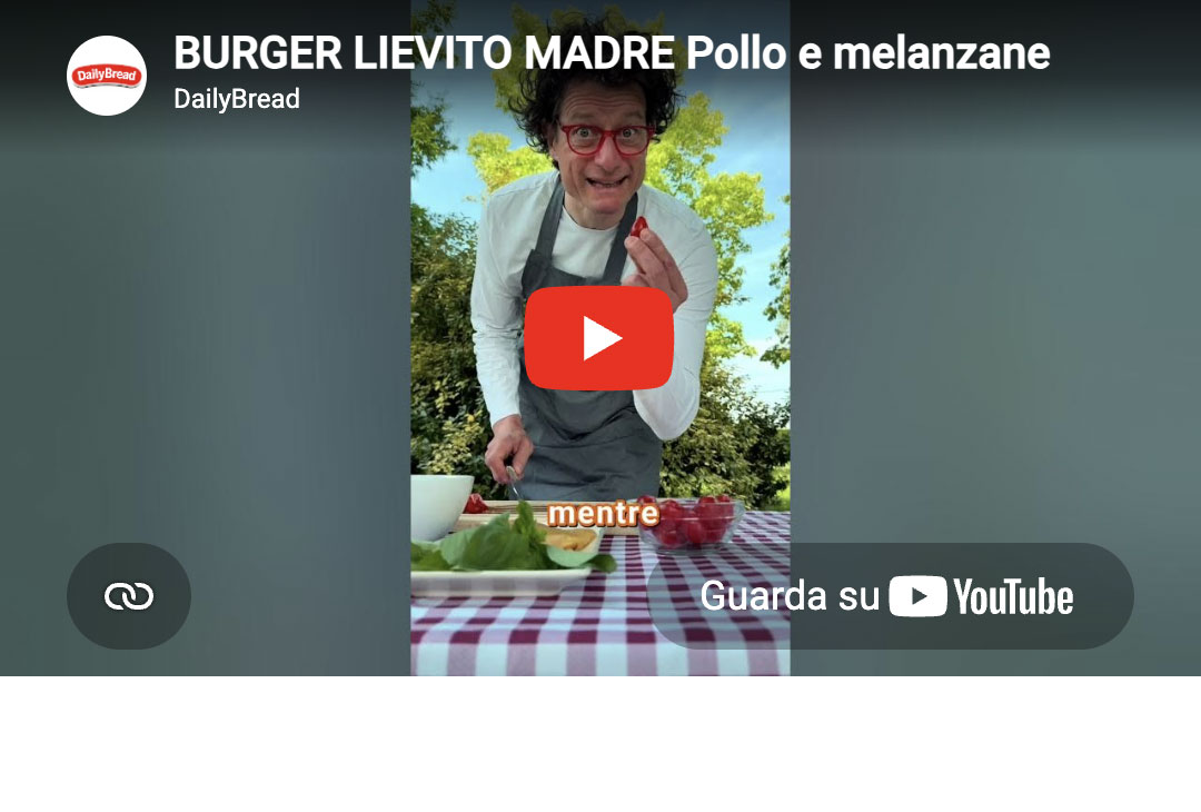 Burger con pollo e melanzane