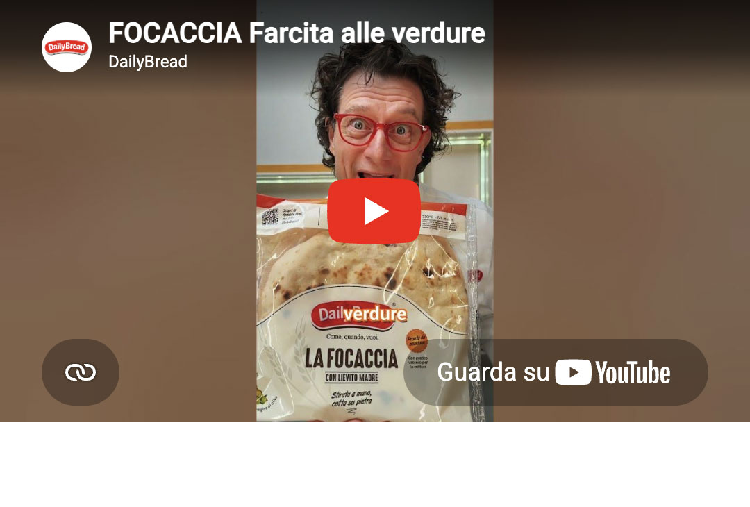 Focaccia farcita alle verdure