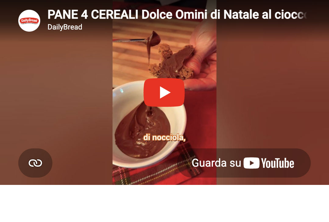 Omini dolci di Natale al cioccolato