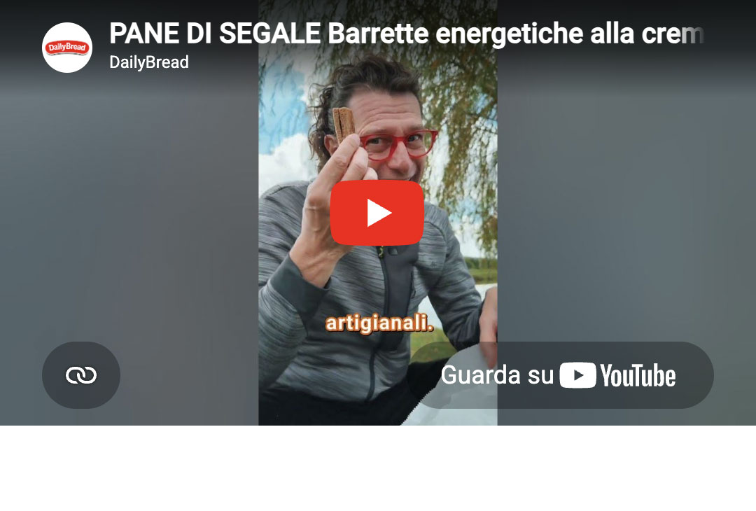 Barrette energetiche alla crema di nocciole e frutta secca