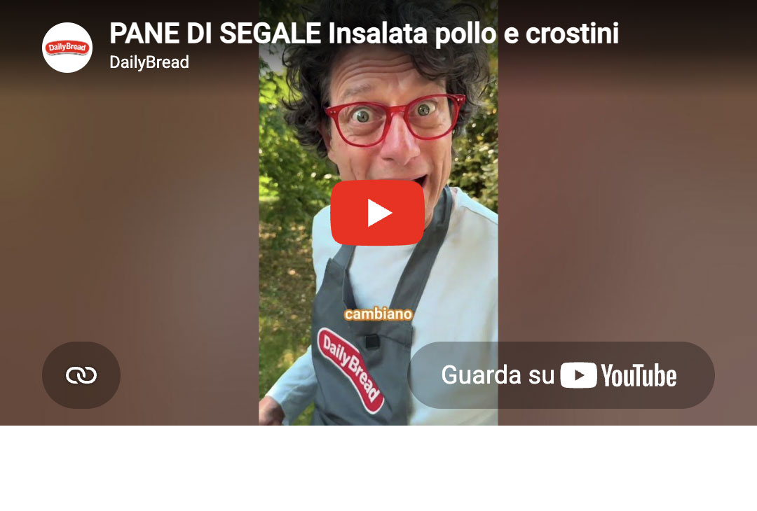 Insalata di pollo e crostini